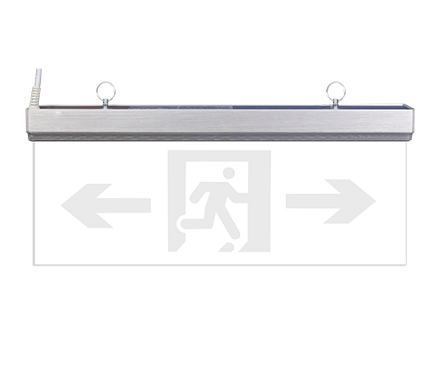 嵌頂式雙向集中電源應(yīng)急標(biāo)志燈具